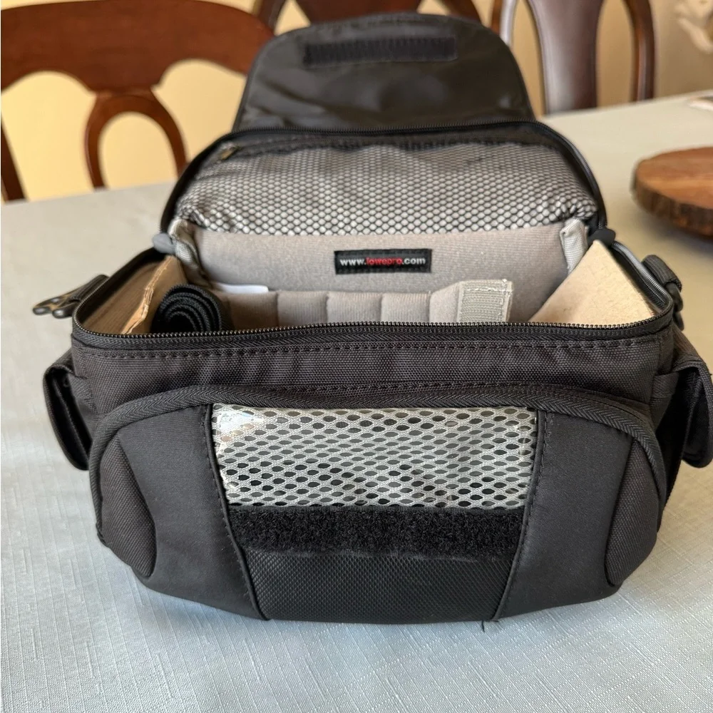 Black Camera Bag- Lowepro